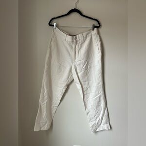 Abercrombie & Fitch Men's Cream Chinos